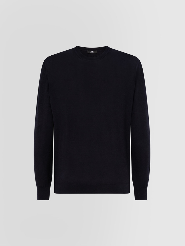ULTRA-FINE MERINO CREW NECK