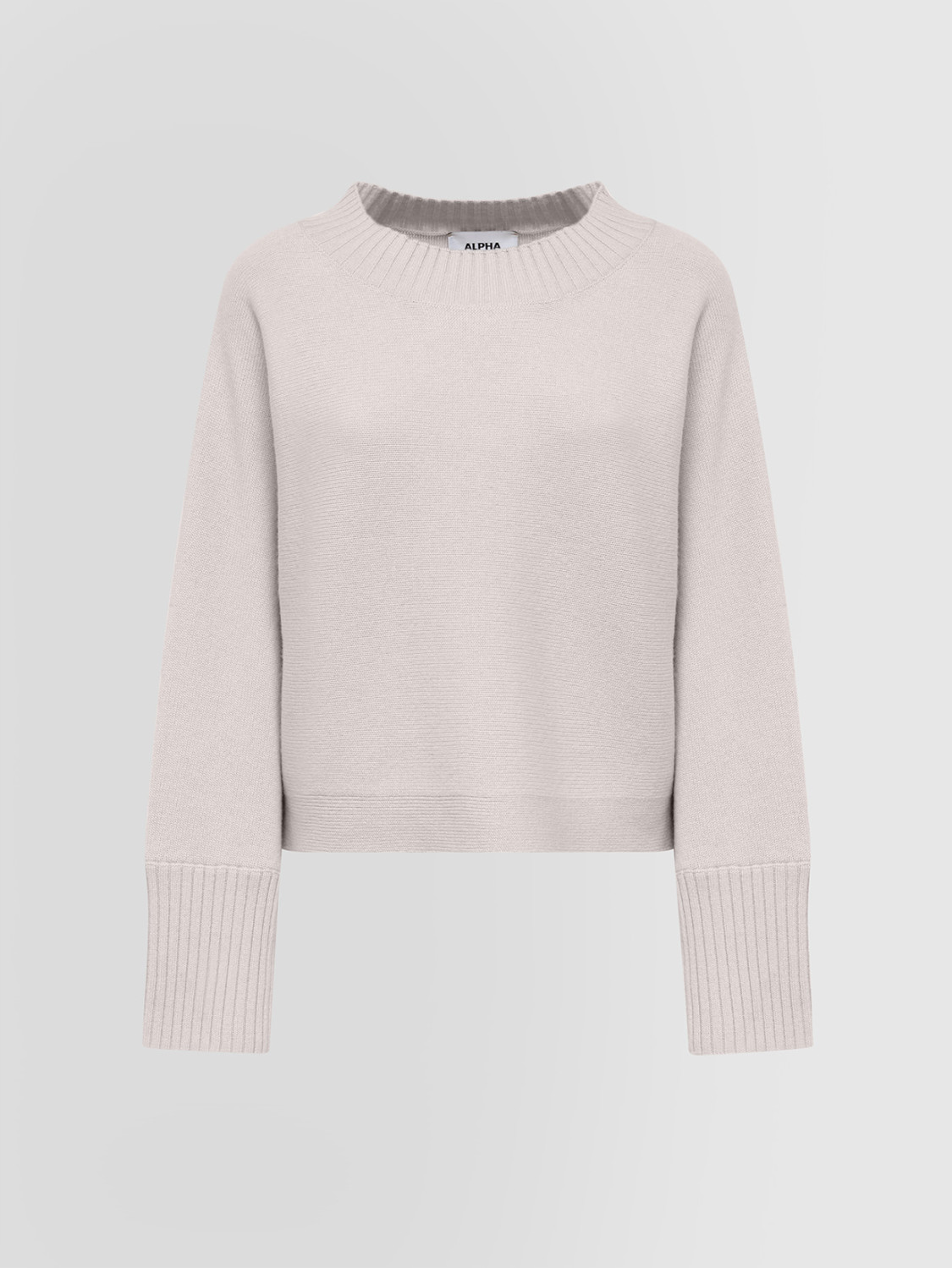 ALPHA STUDIO: CONTEMPORARY KIMONO CREW NECK SWEATER