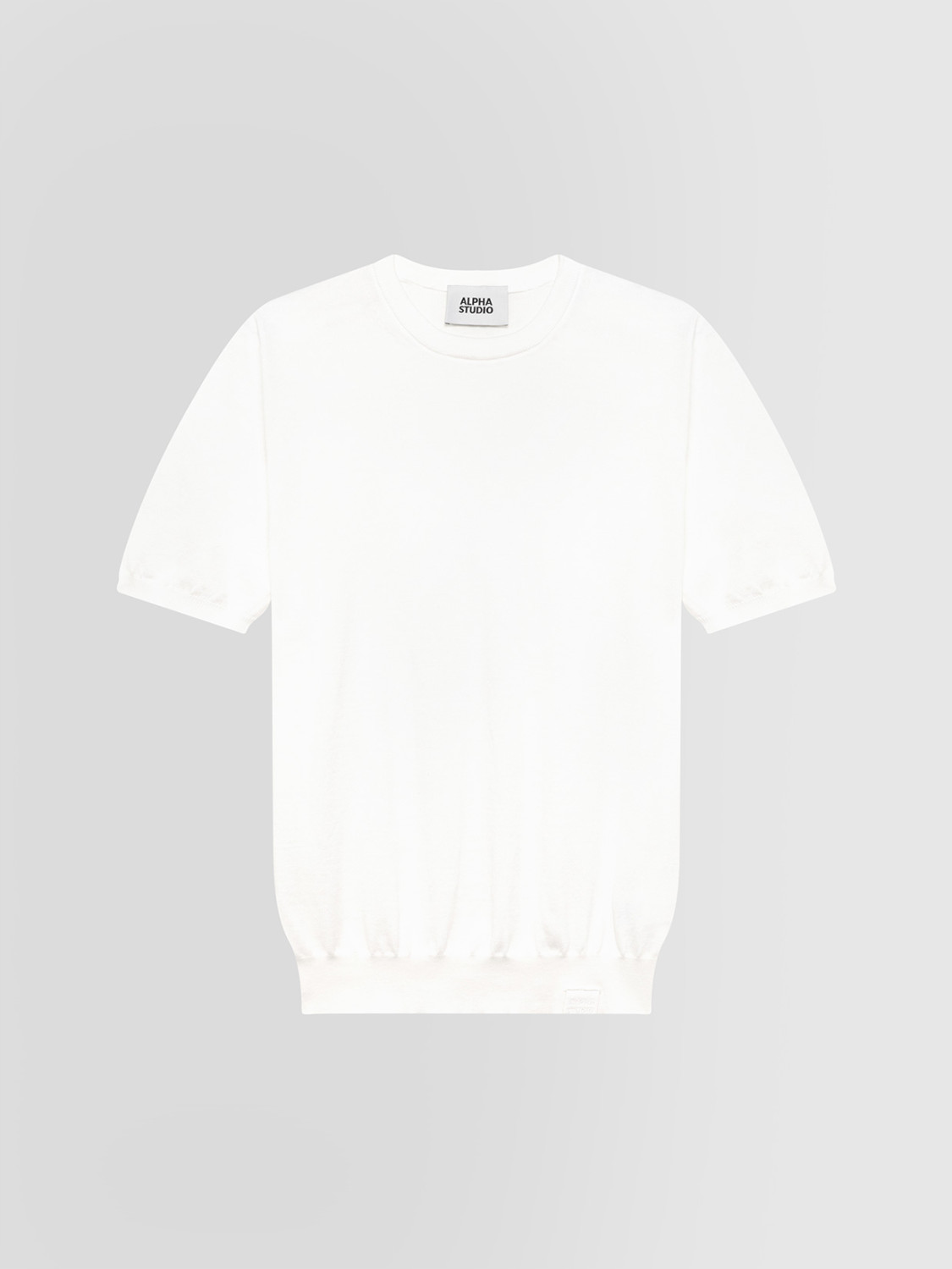 ALPHA STUDIO: GIROCOLLO LIGHT IN COTONE