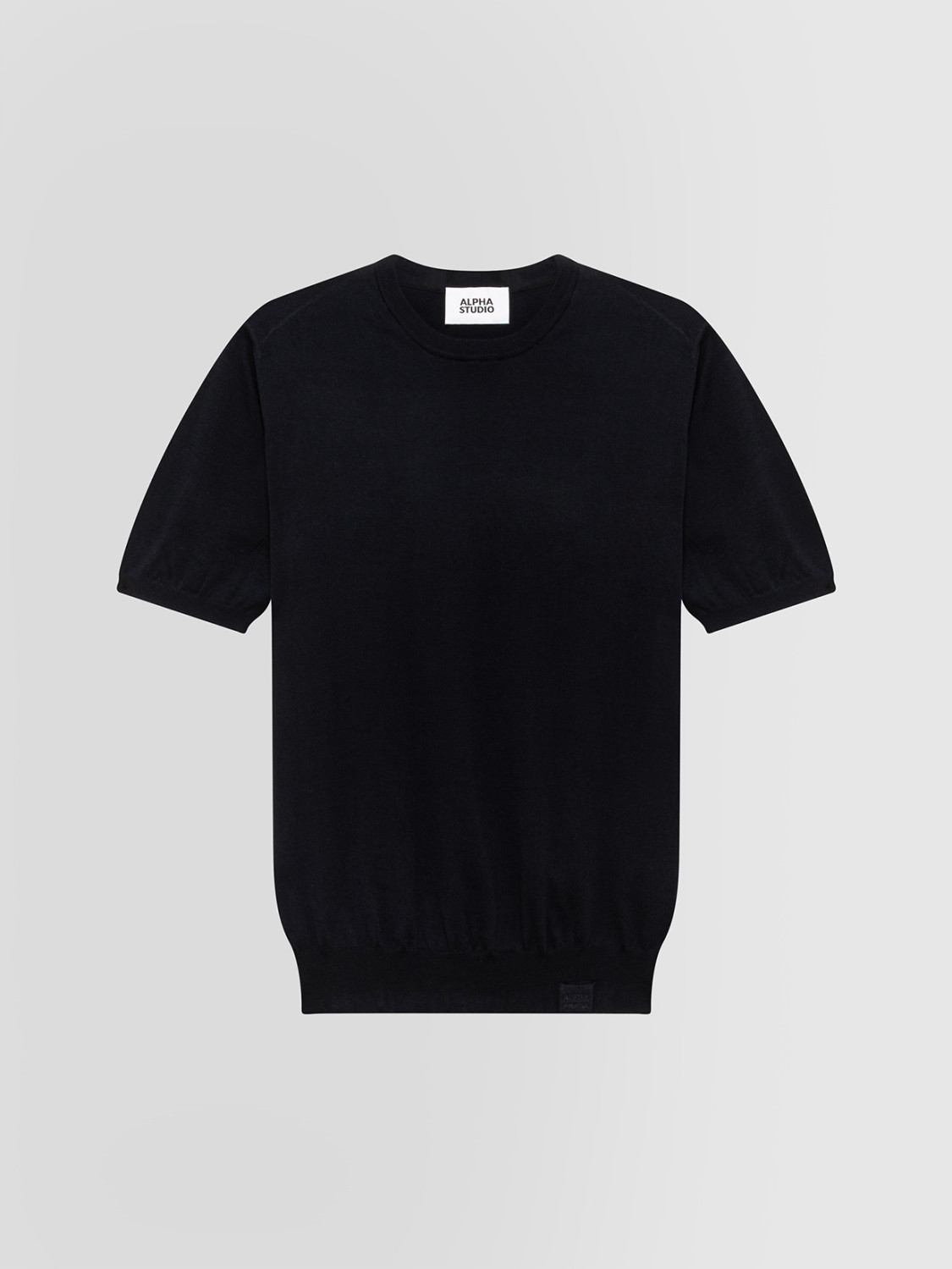 ALPHA STUDIO: GIROCOLLO LIGHT IN COTONE