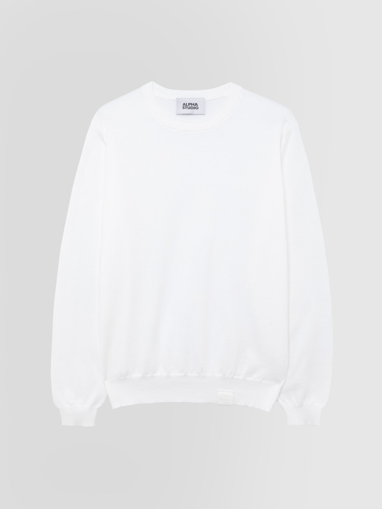 LIGHT COTTON CREW NECK