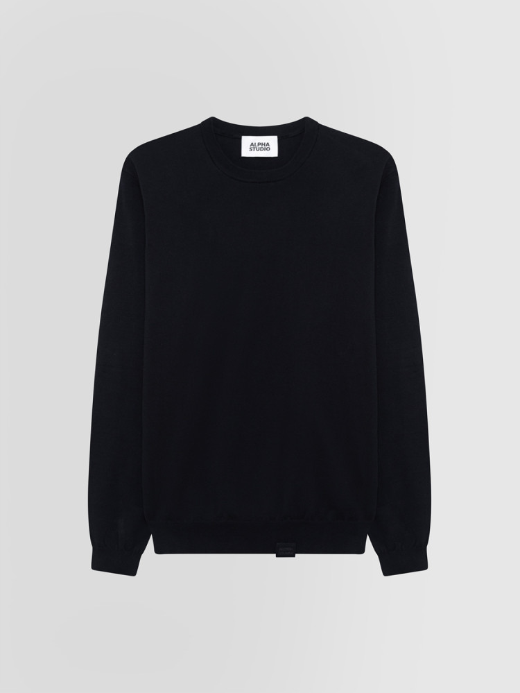 LIGHT COTTON CREW NECK