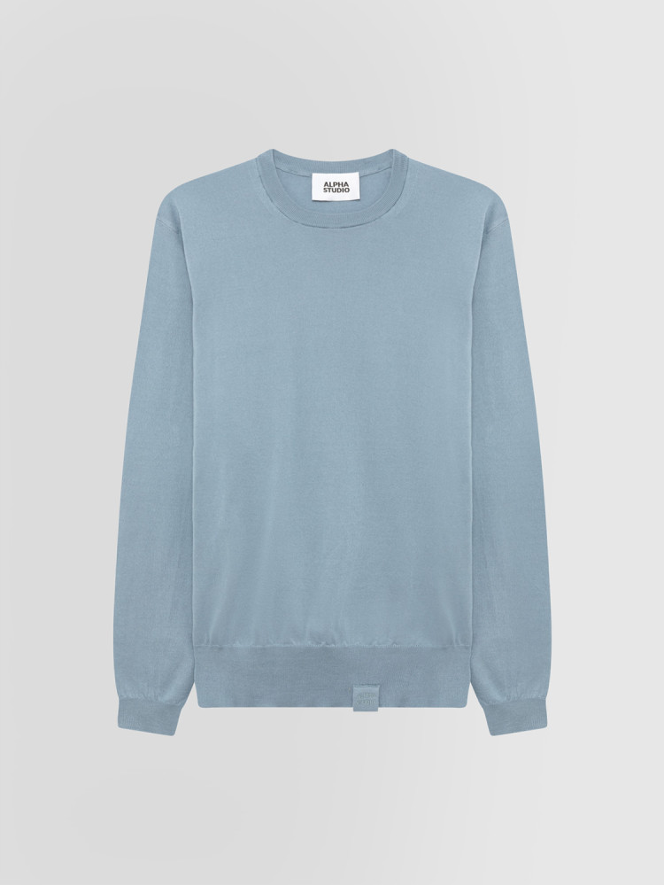 LIGHT COTTON CREW NECK