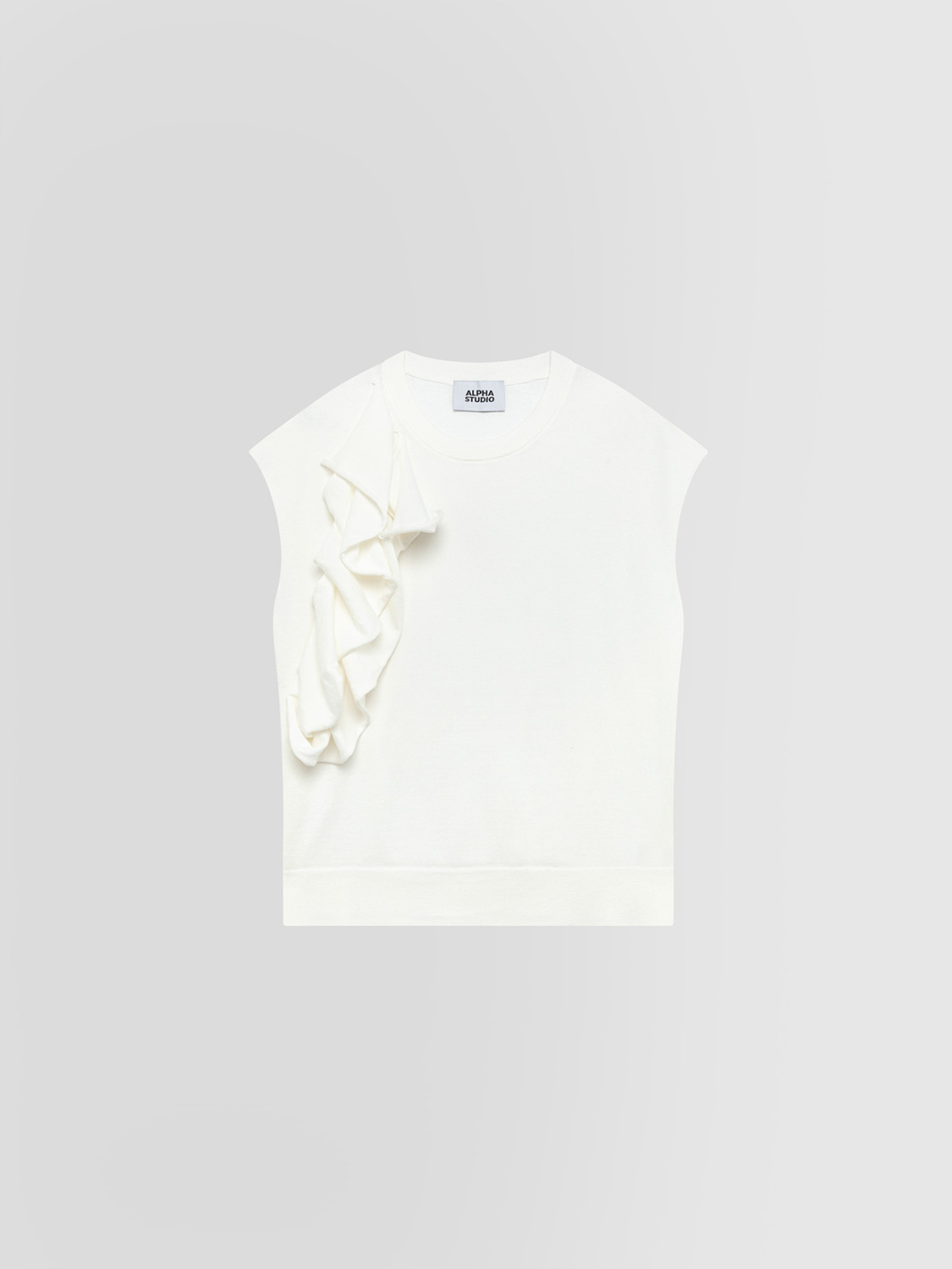 ALPHA STUDIO: GIROCOLLO MANICHE ROUCHES