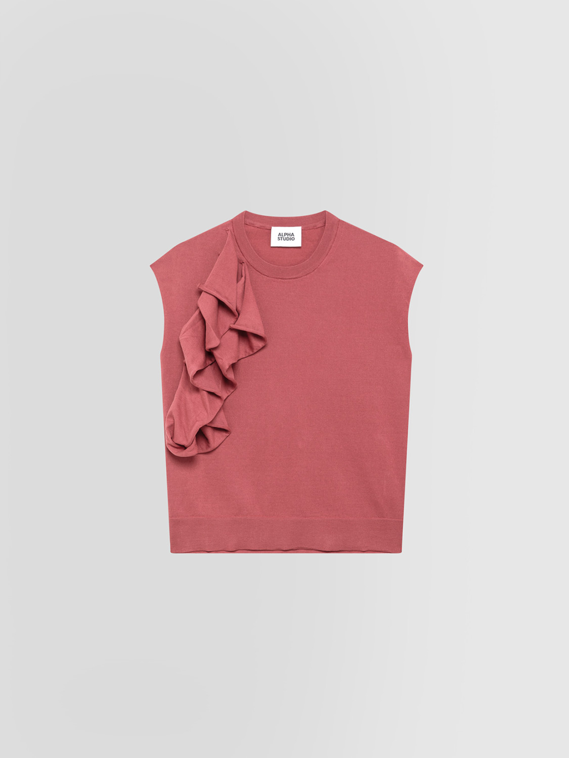 ALPHA STUDIO: GIROCOLLO MANICHE ROUCHES