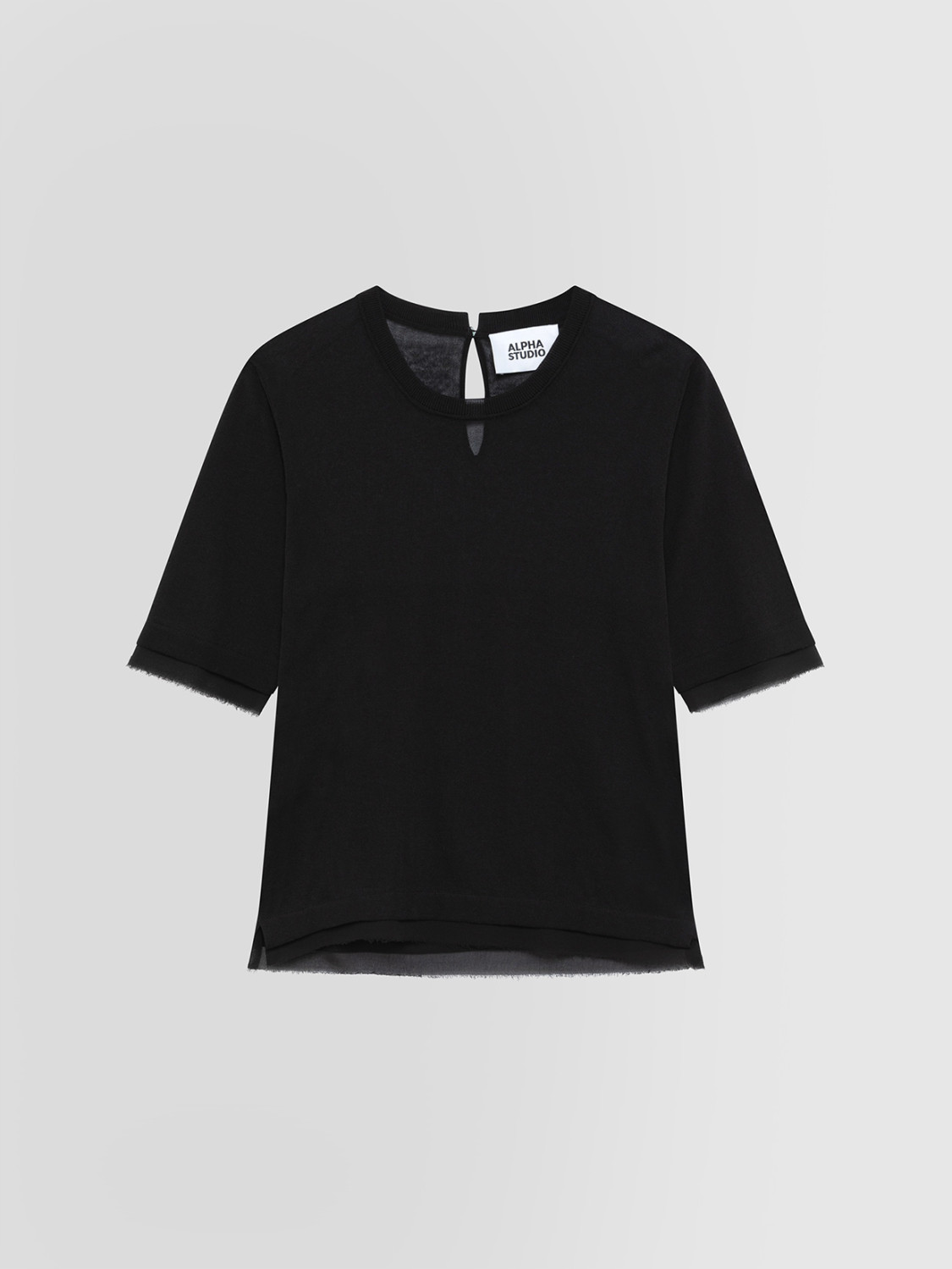 ALPHA STUDIO: GIROCOLLO MIX FABRIC