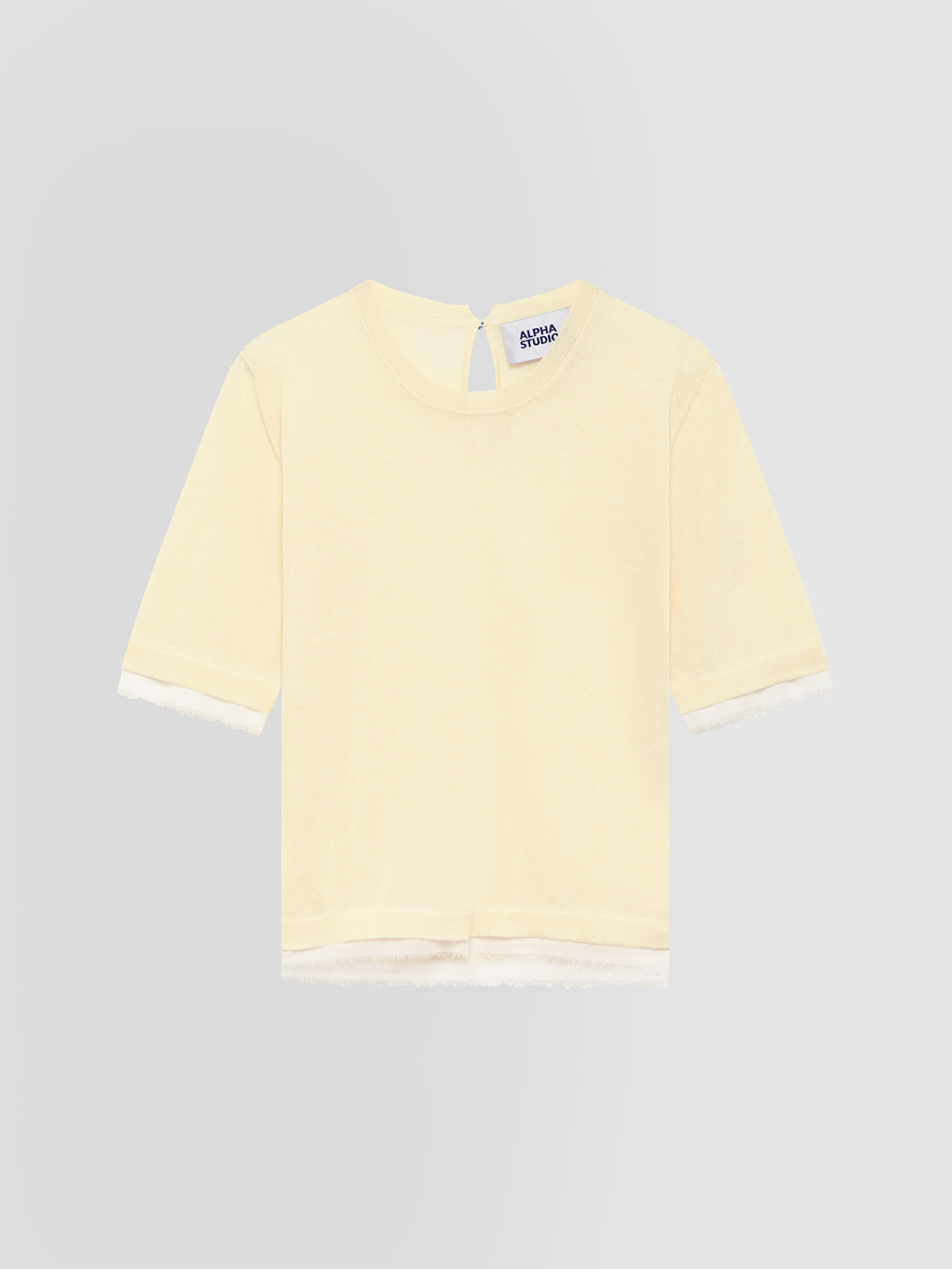 ALPHA STUDIO: GIROCOLLO MIX FABRIC