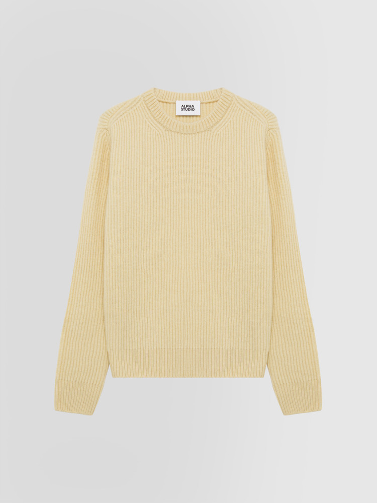 GIROCOLLO PIU' FILI IN LANA E CASHMERE