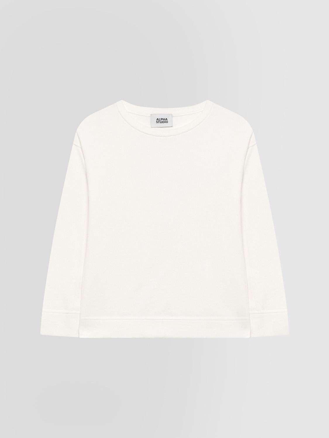 ALPHA STUDIO: GIROCOLLO RELAXED CASUAL