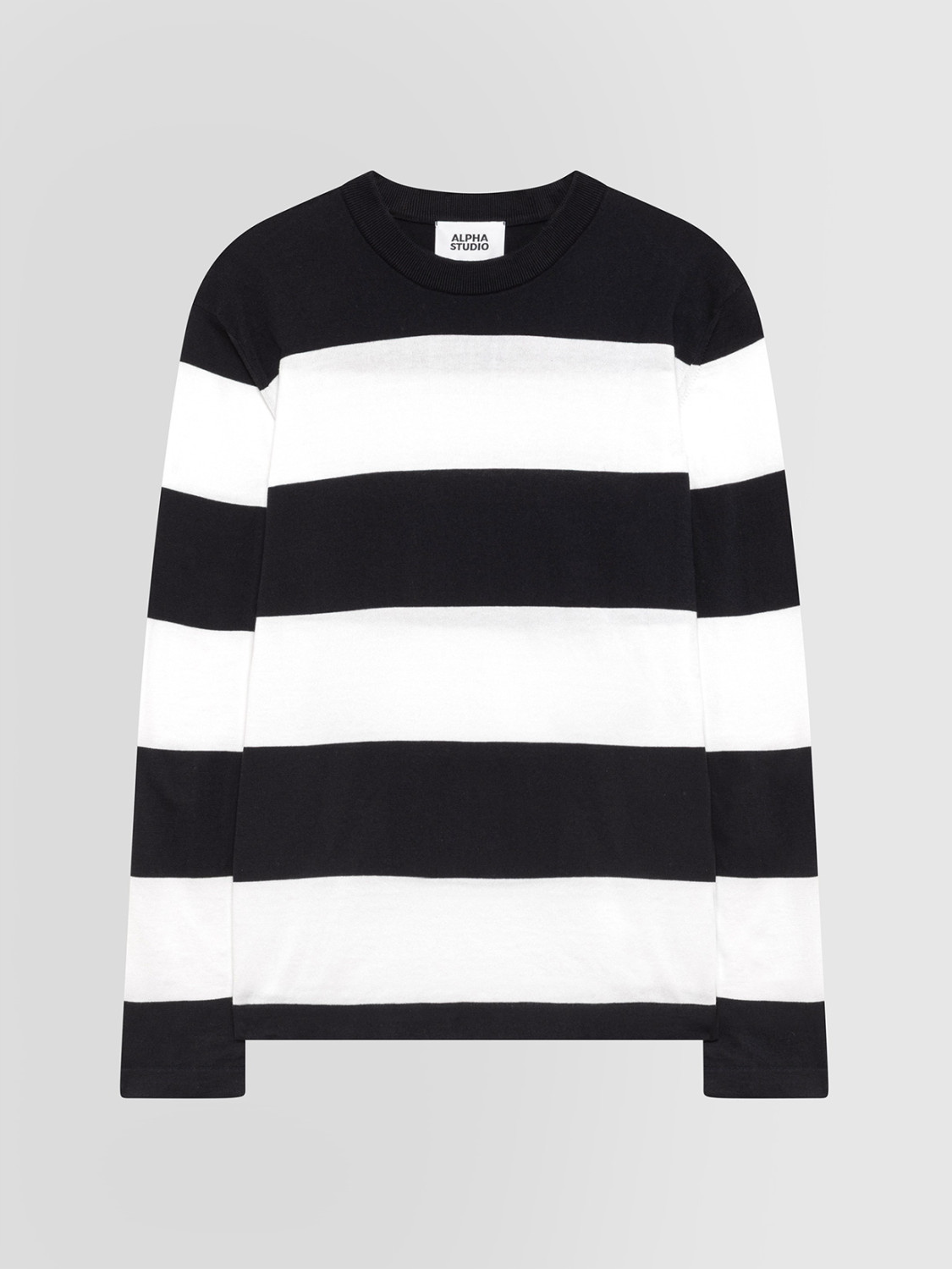 ALPHA STUDIO: GIROCOLLO RIGHE MIX