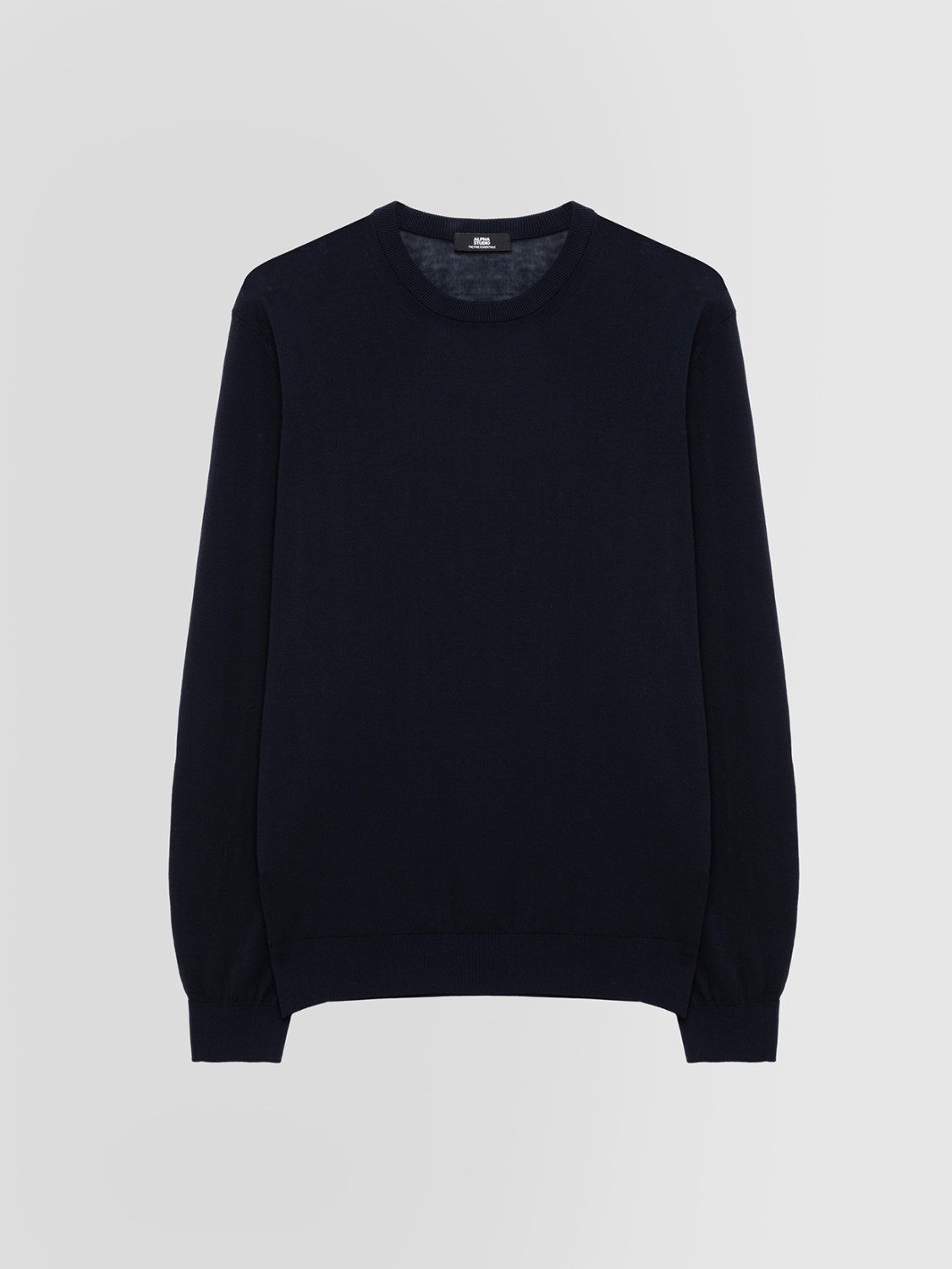 ALPHA STUDIO: SEA ISLAND CREW NECK