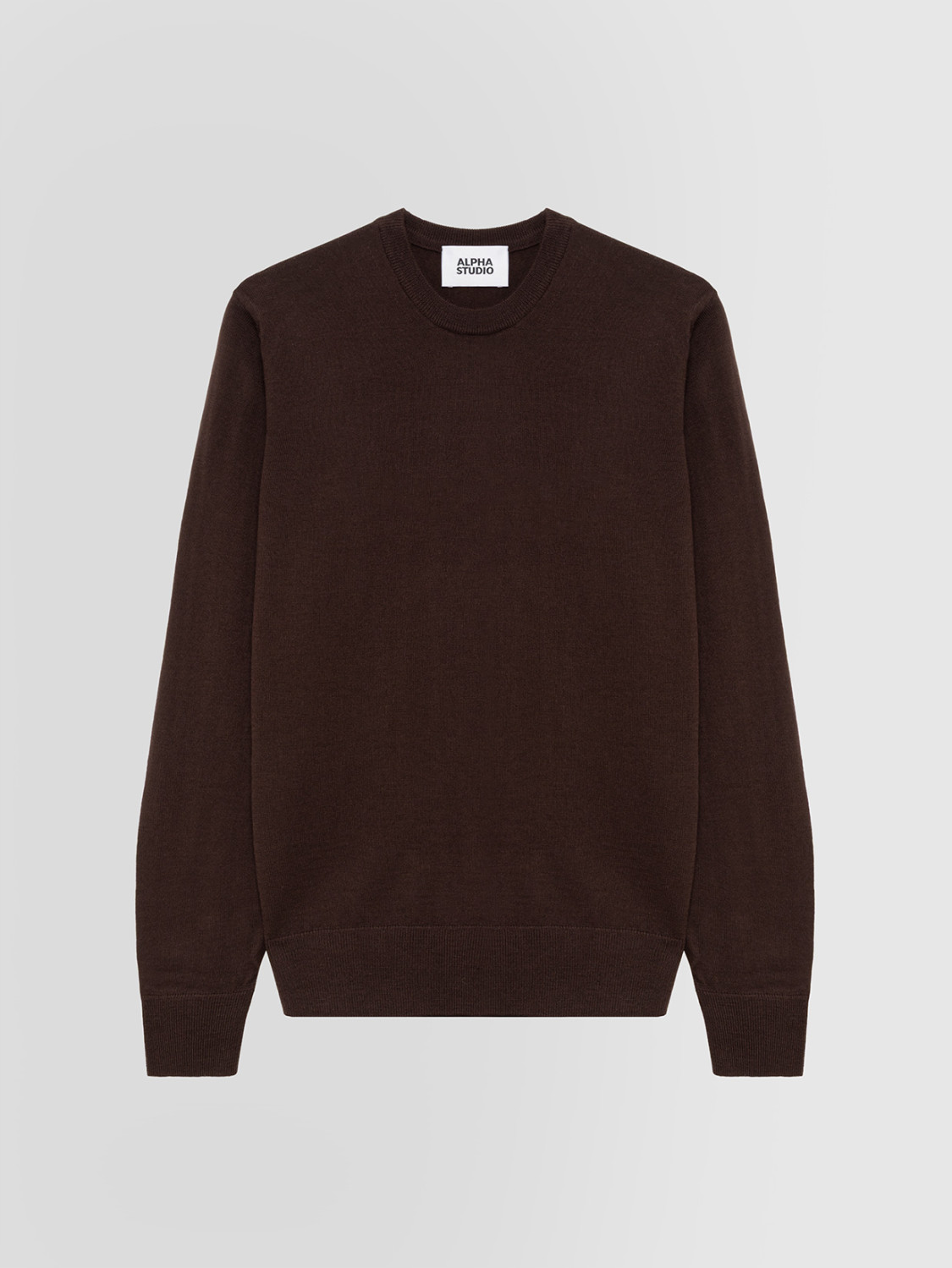 ALPHA STUDIO: GIROCOLLO SLIM IN MERINOS