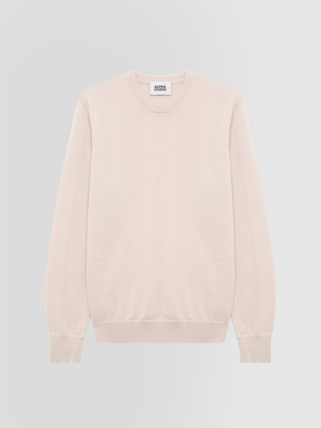 ALPHA STUDIO: GIROCOLLO SLIM IN MERINOS