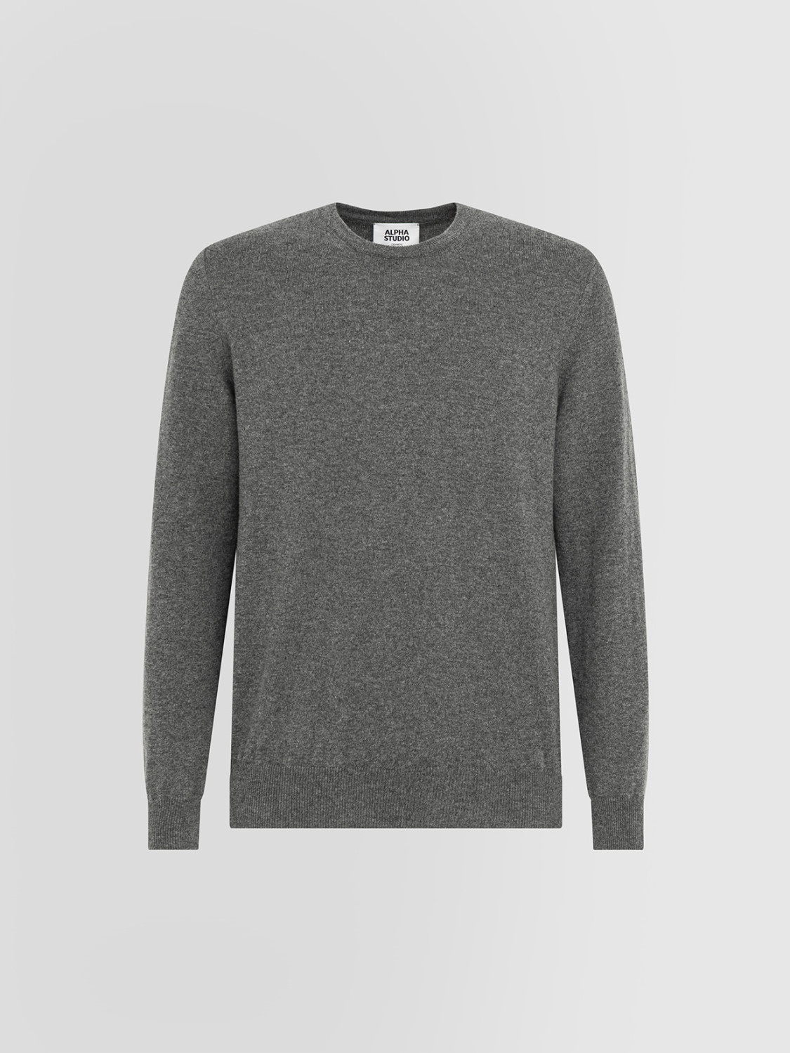 ALPHA STUDIO: GIROCOLLO URBAN BASIC IN CASHMERE