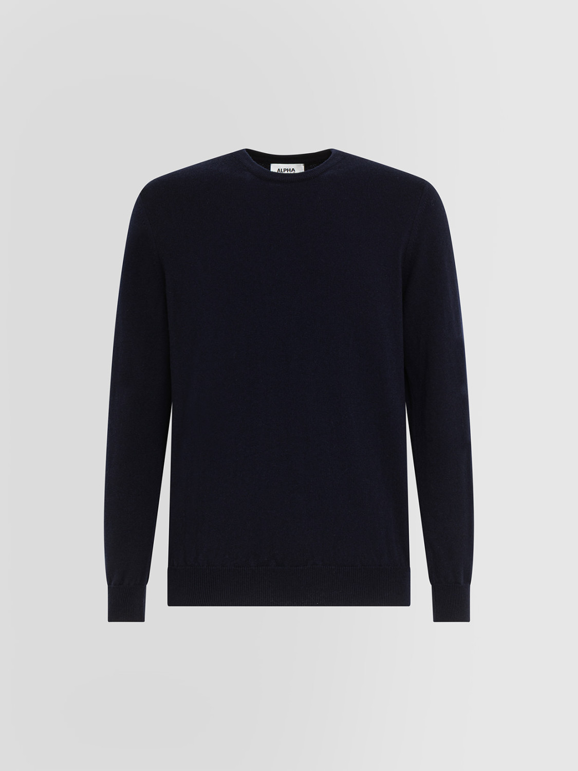 ALPHA STUDIO: GIROCOLLO URBAN BASIC IN CASHMERE