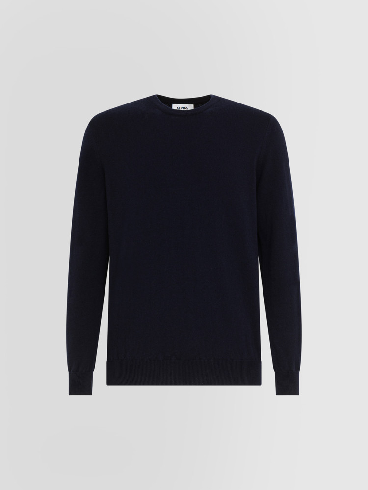 URBAN BASIC CREW NECK SWEATER IN CASHMERE