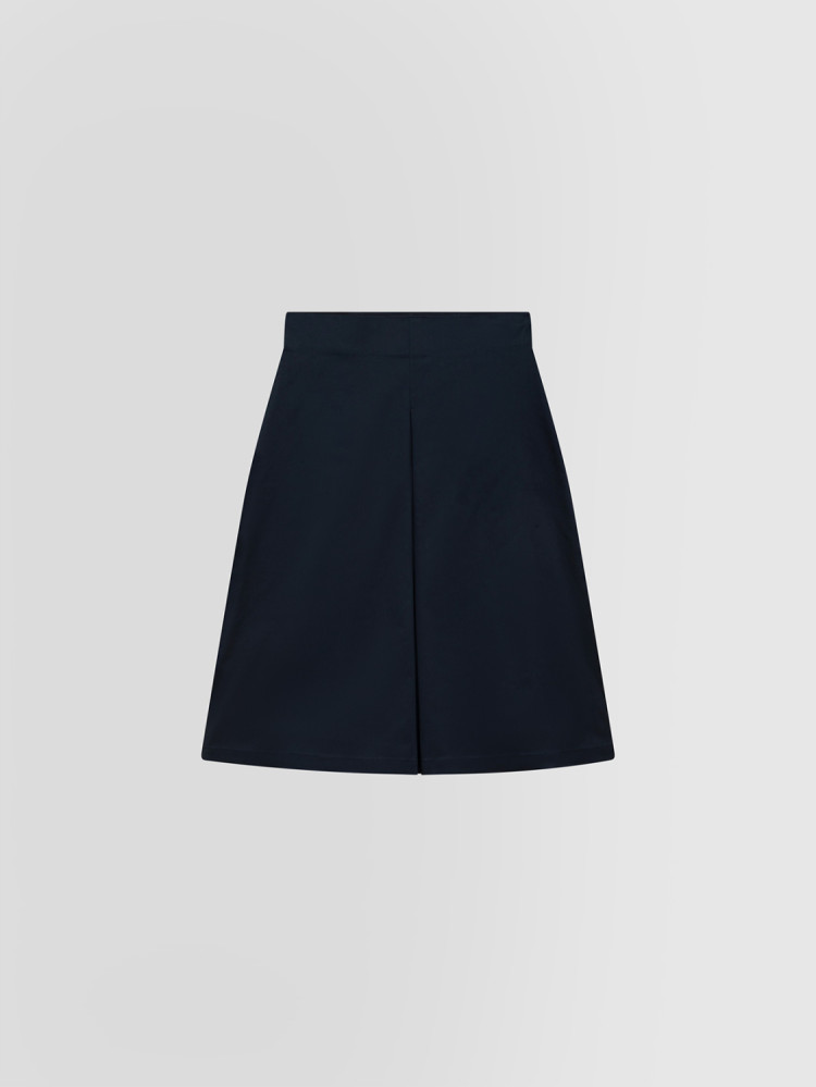 A-LINE SKIRT IN POPLIN
