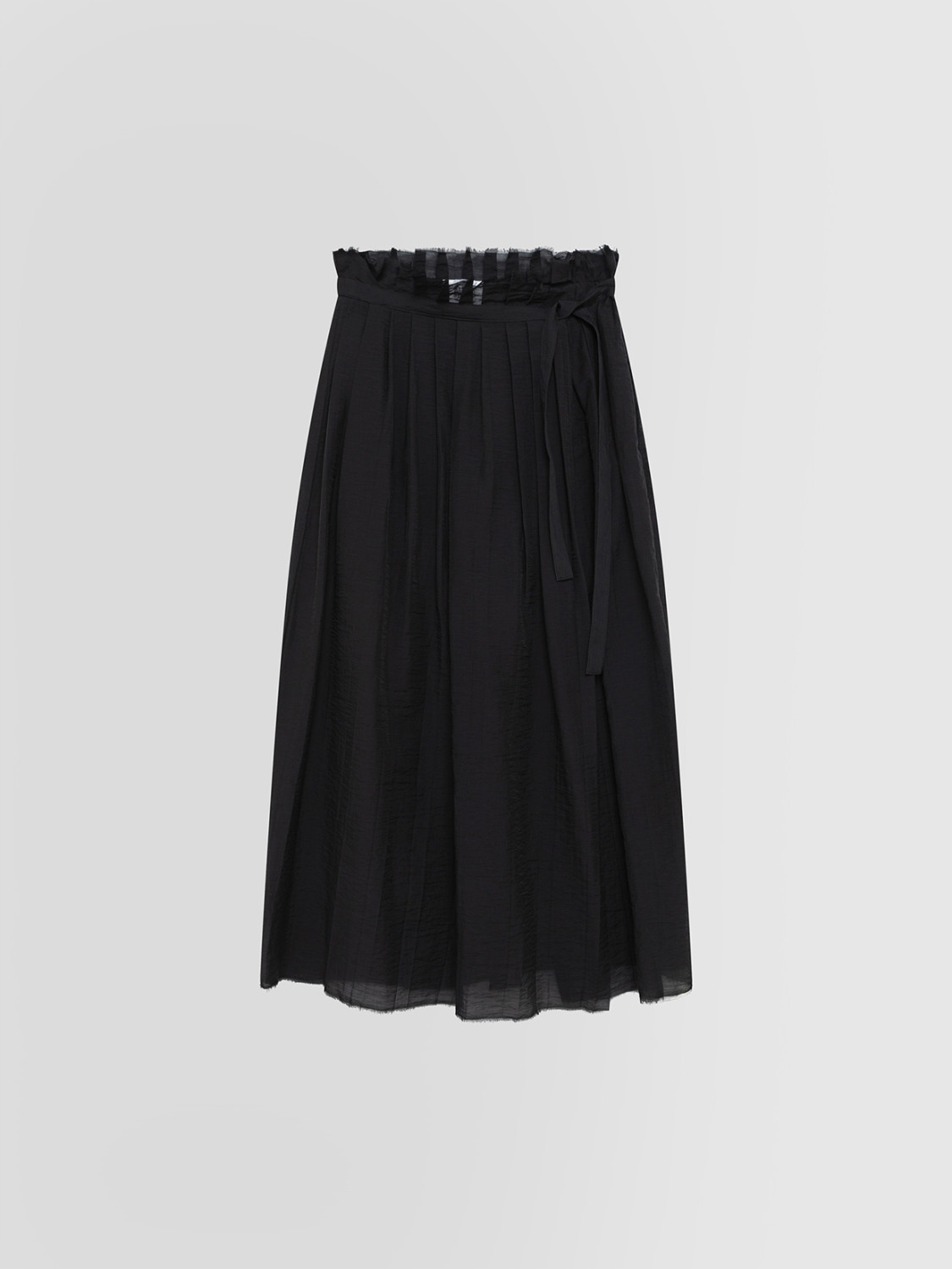 ALPHA STUDIO: MUSLIN WALLET SKIRT