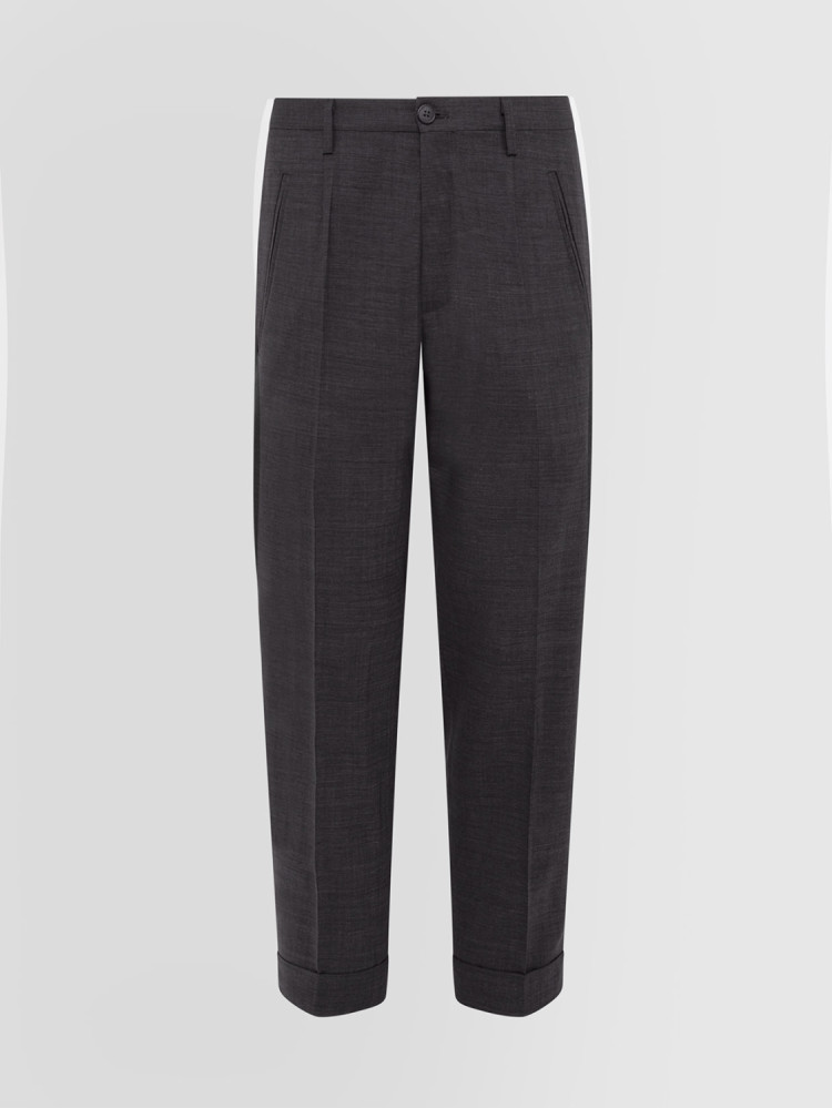 PANTALON CHINO EN FRAIS DE LAINE