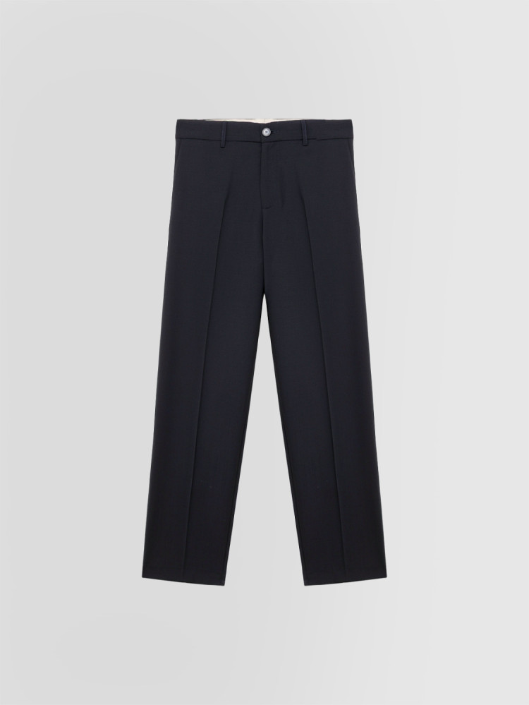 CHINO PANTS IN WOOL CLOTH
