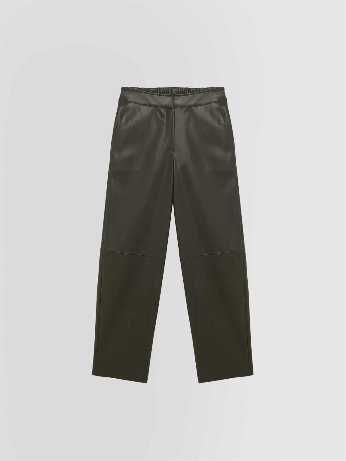 ALPHA STUDIO: PANTS IN ECO LEATHER