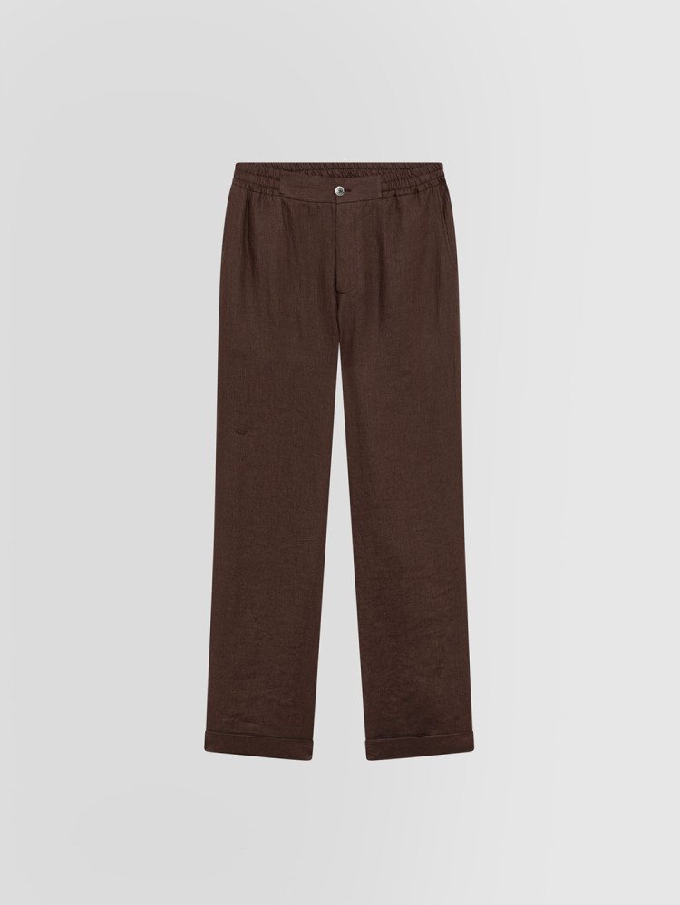 LINEN CANVAS PANTS