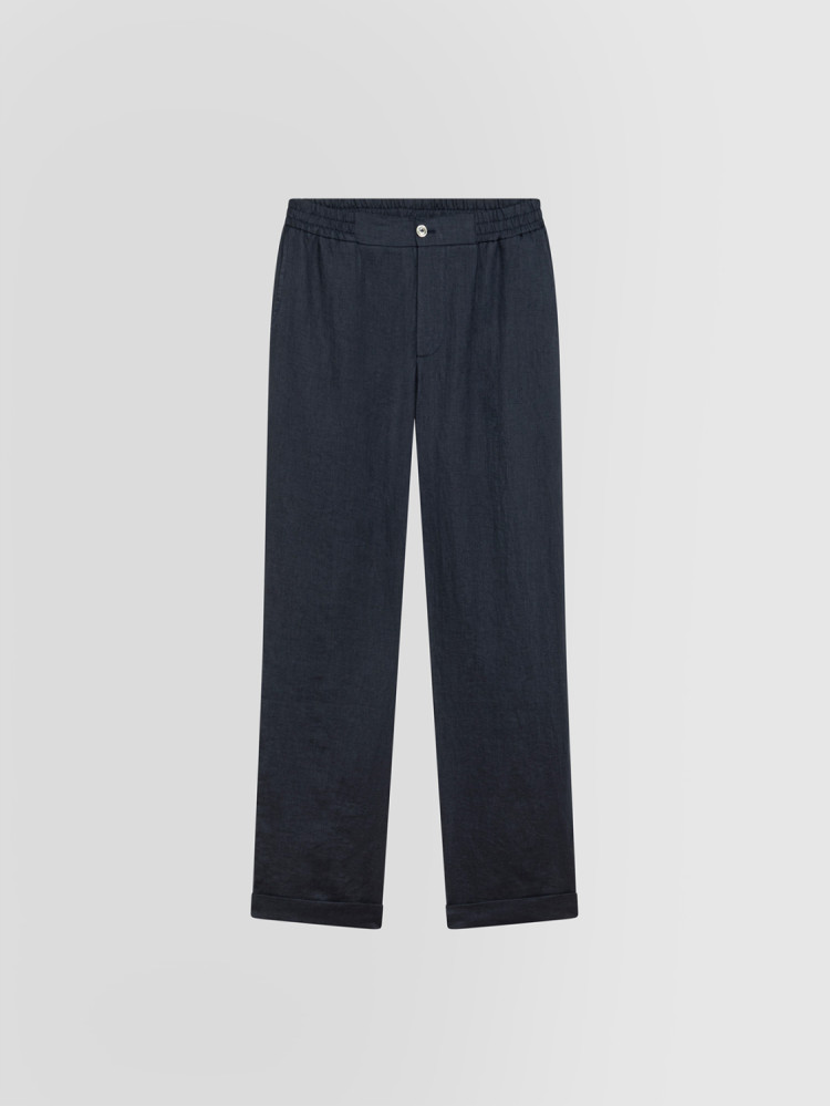 LINEN CANVAS PANTS