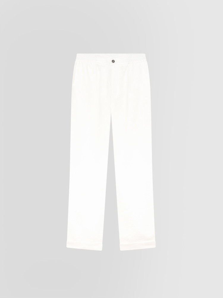 LINEN CANVAS PANTS