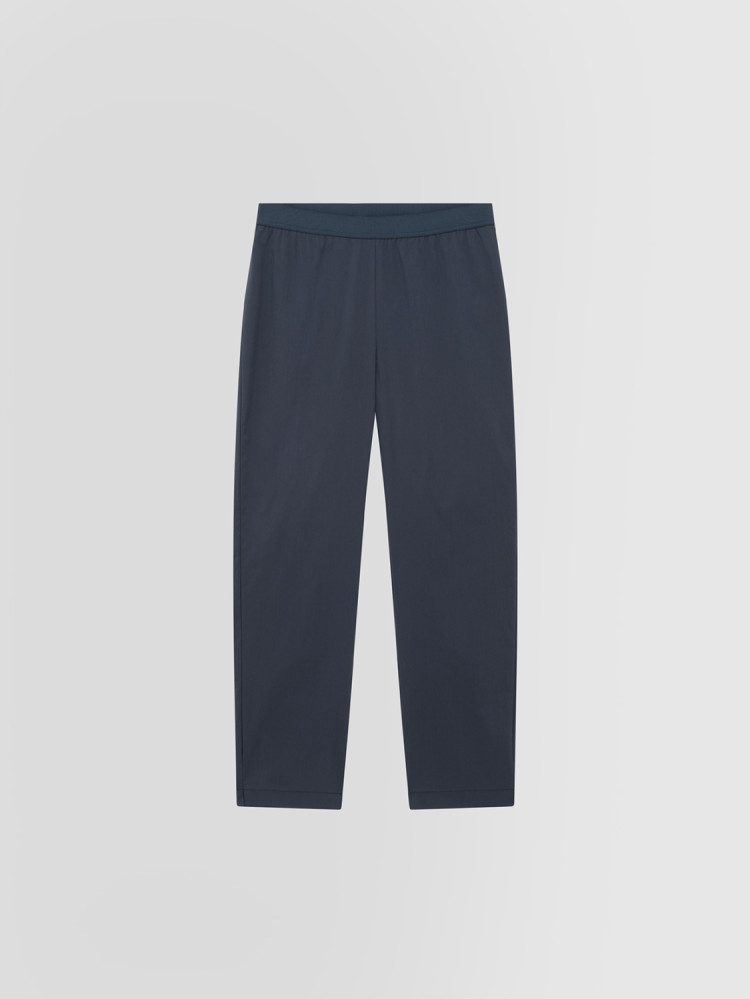 TECHNICAL COTTON SLIM PANTS