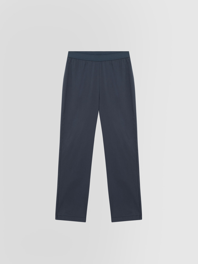 TECHNICAL COTTON SLIM PANTS