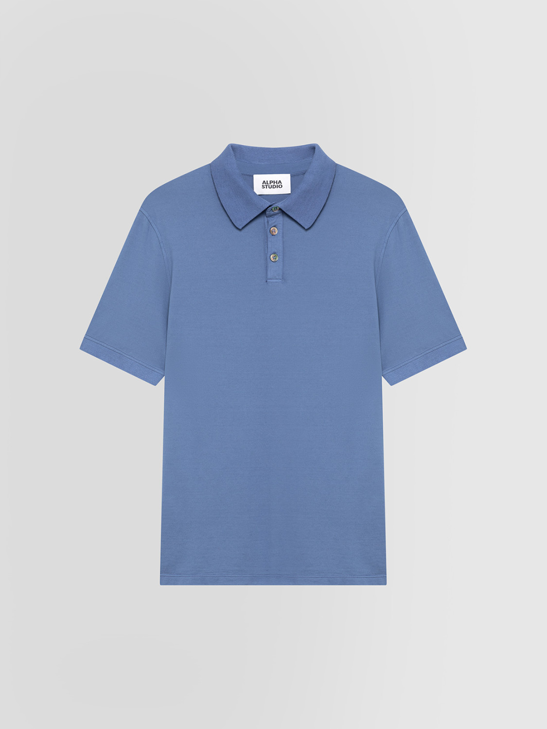 ALPHA STUDIO: POLO ICE COTTON