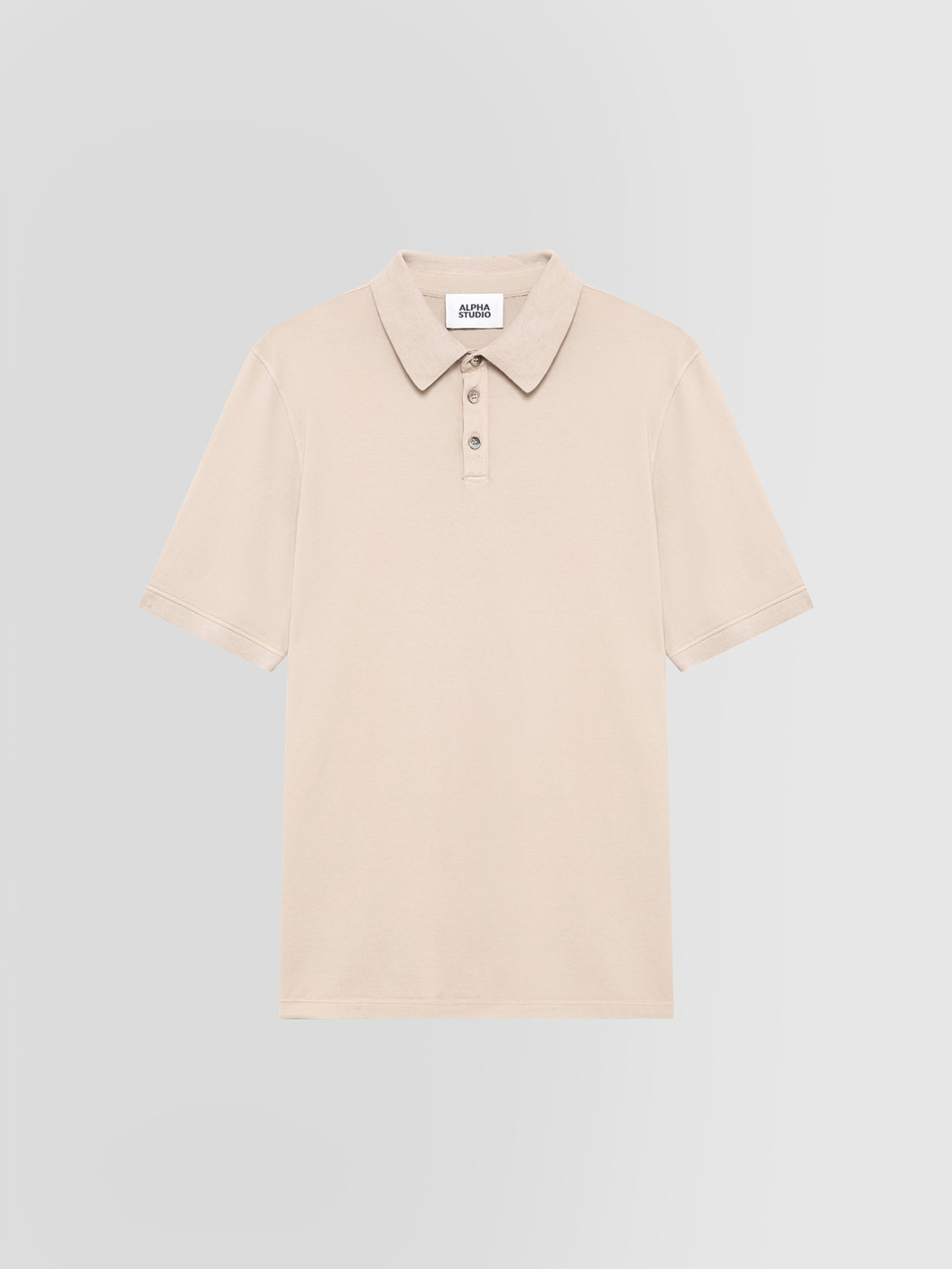ALPHA STUDIO: POLO ICE COTTON