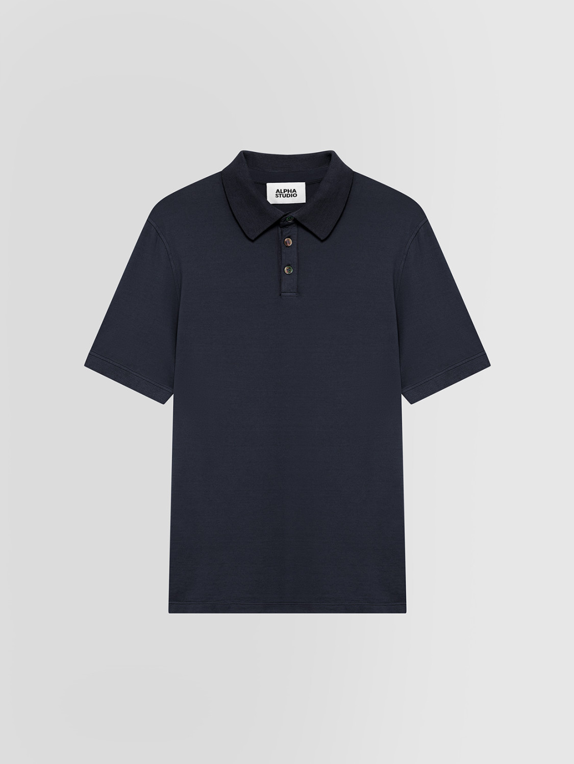 ALPHA STUDIO: POLO ICE COTTON