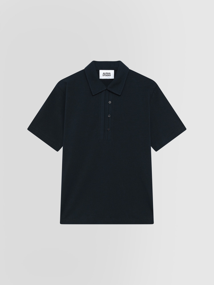STRETCH JERSEY POLO