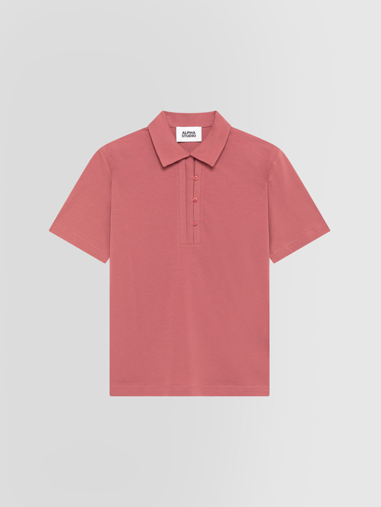 STRETCH JERSEY POLO