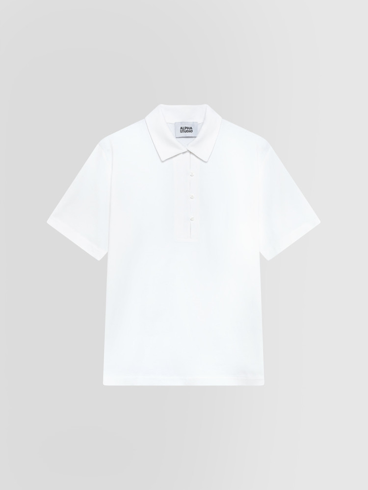 STRETCH JERSEY POLO