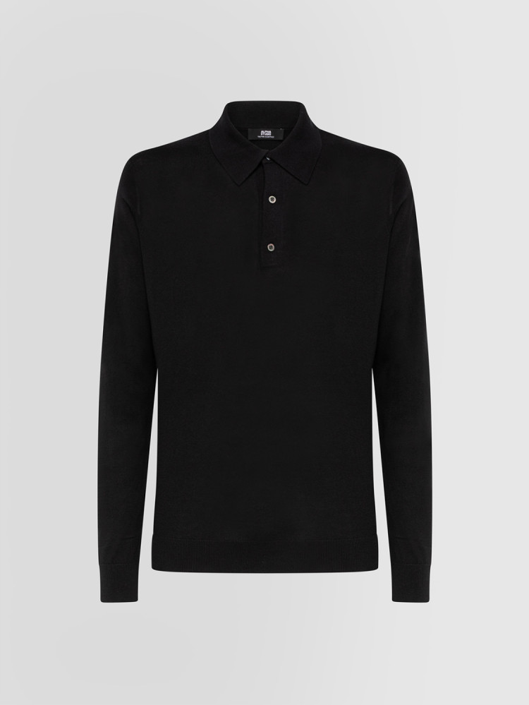 SILK AND CASHMERE POLO