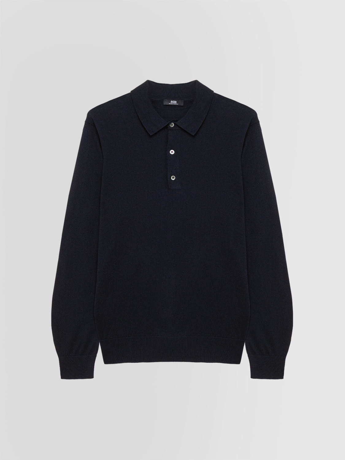 ALPHA STUDIO: POLO IN SETA E CASHMERE