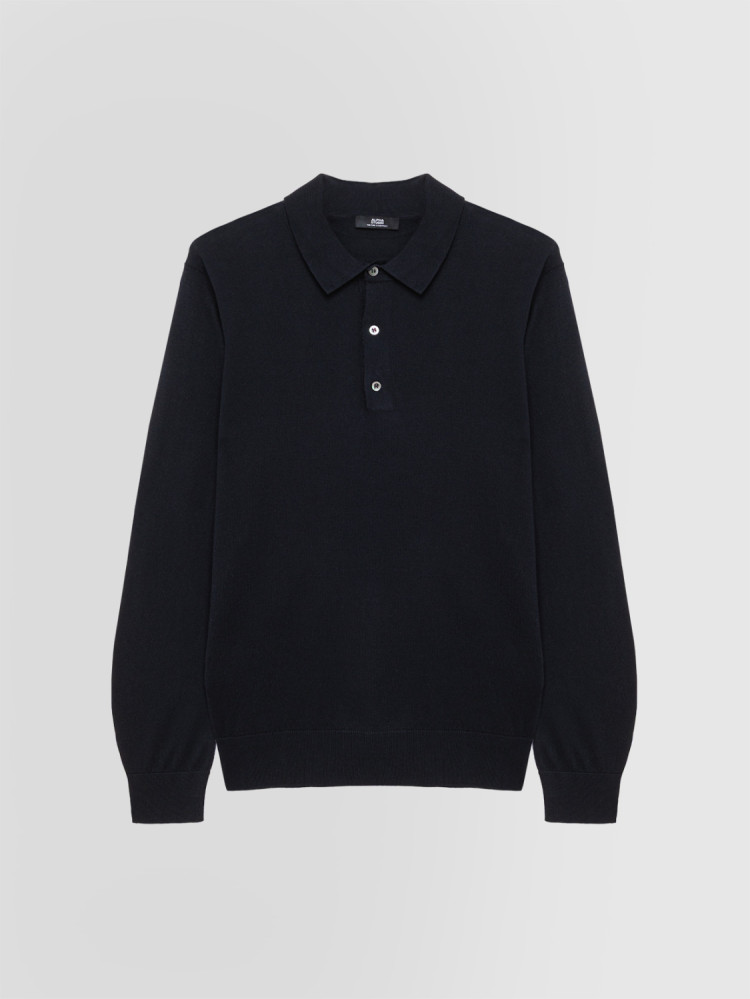 POLO IN SETA E CASHMERE