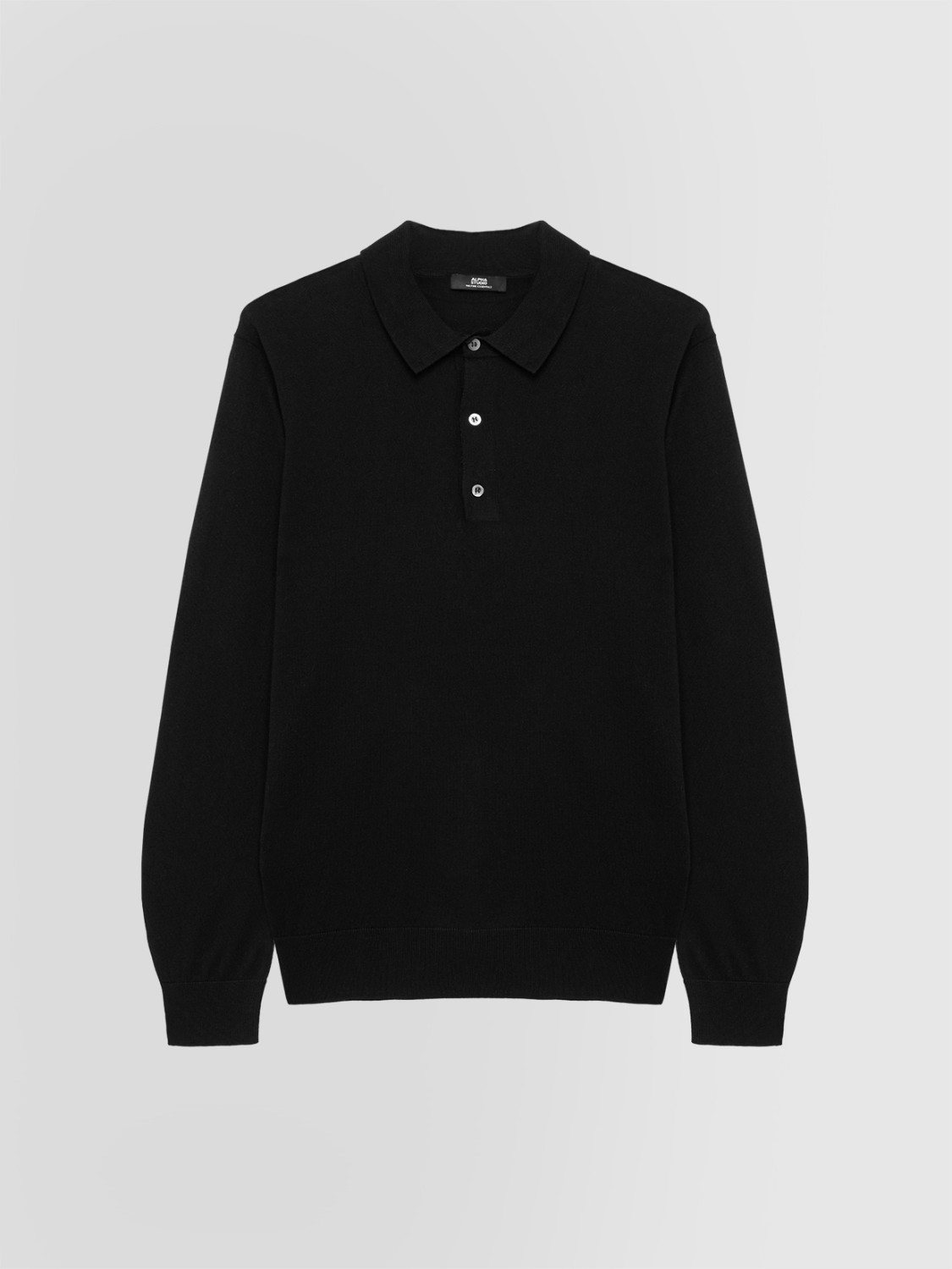 ALPHA STUDIO: POLO IN SETA E CASHMERE