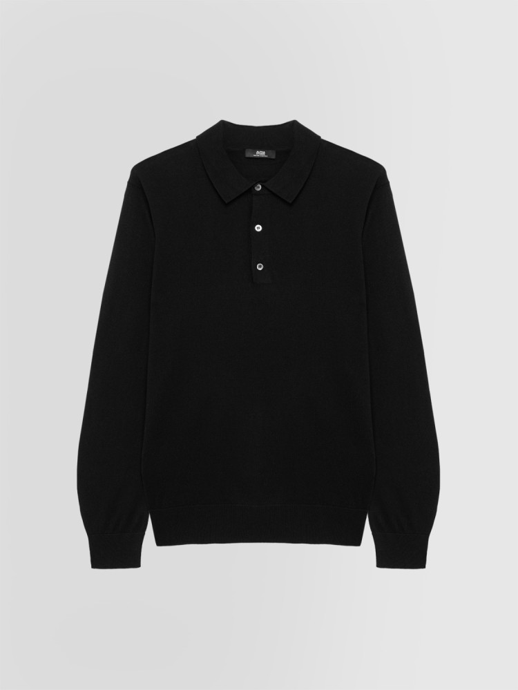 POLO IN SETA E CASHMERE