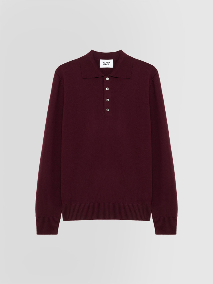 POLO SLIM IN MERINOS