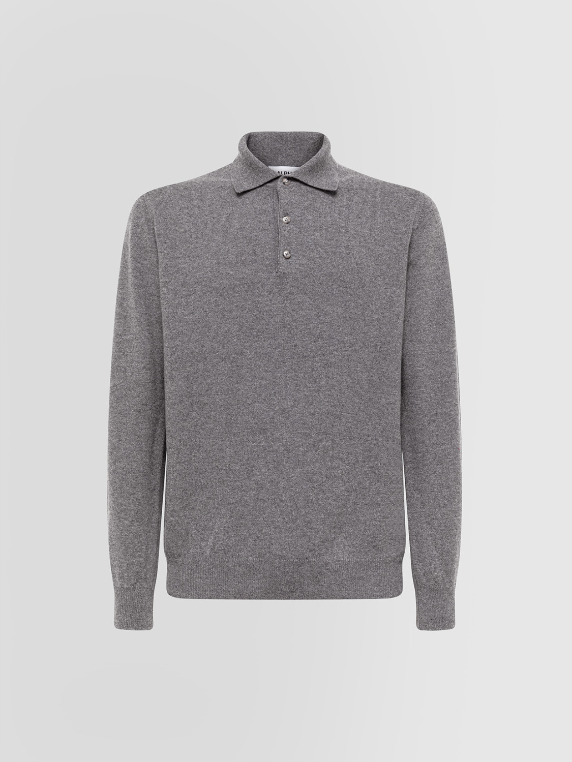 ALPHA STUDIO: URBAN BASIC POLO SHIRT IN CASHMERE