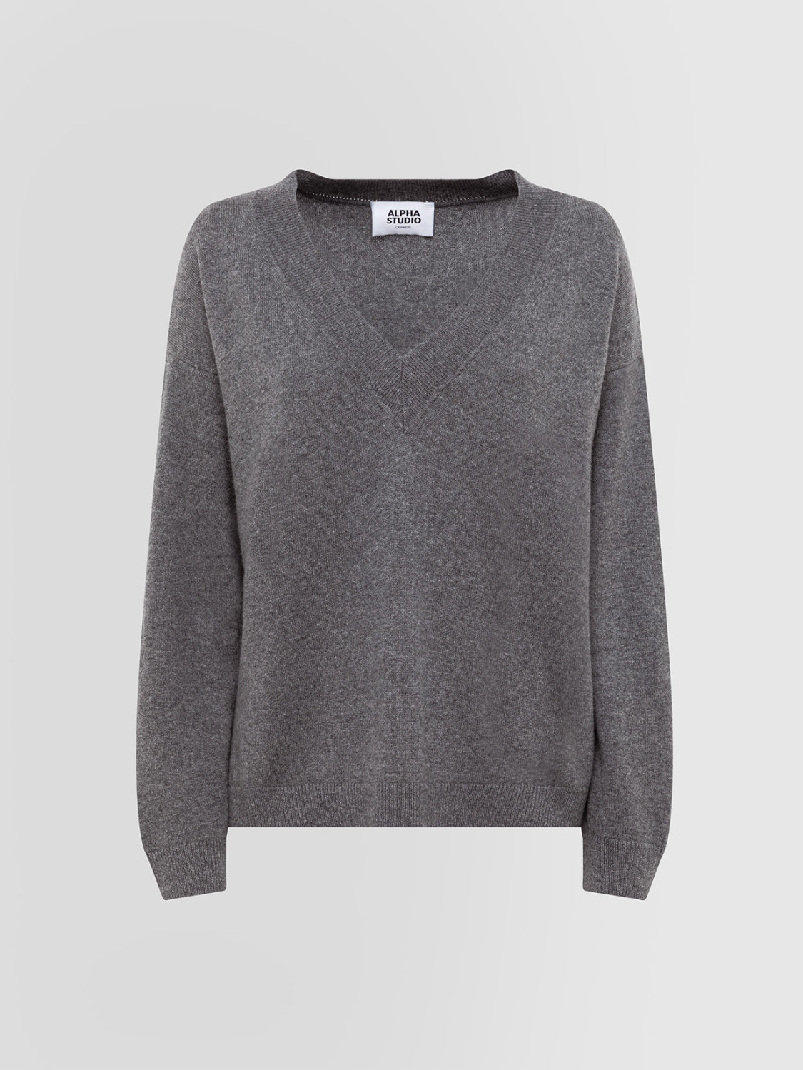 ALPHA STUDIO: FOUR SEASON V-NECK SWEATER
