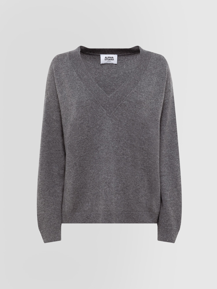FOUR SEASON V-NECK SWEATER