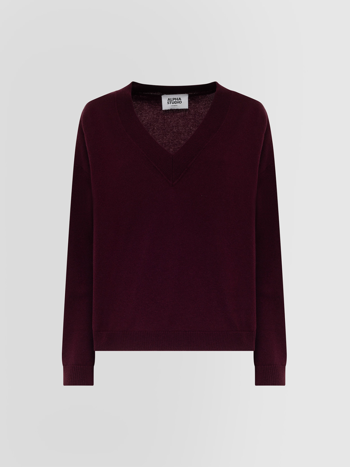 ALPHA STUDIO: FOUR SEASON V-NECK SWEATER