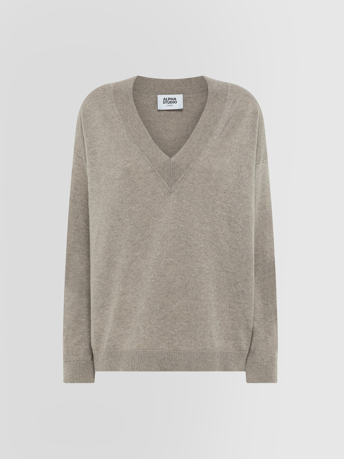 ALPHA STUDIO: FOUR SEASON V-NECK SWEATER
