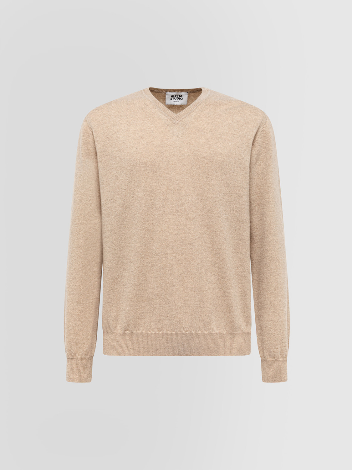 URBAN BASIC V-NECK SWEATER IN CASHMERE