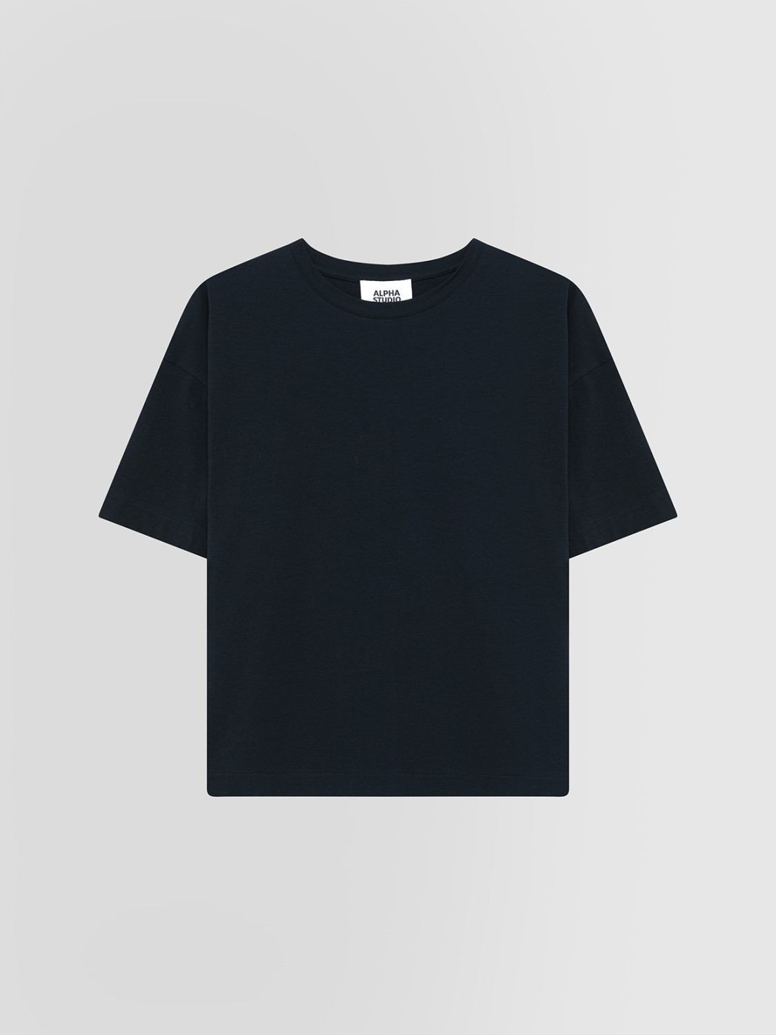 ALPHA STUDIO: T-SHIRT GIROCOLLO IN JERSEY