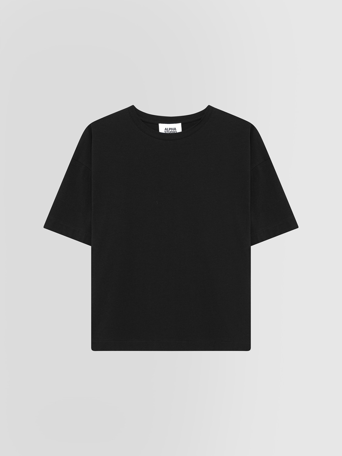 ALPHA STUDIO: T-SHIRT GIROCOLLO IN JERSEY